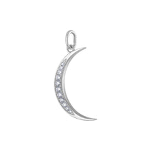Load image into Gallery viewer, Pave Moon Charm