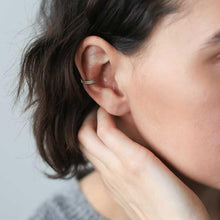 Load image into Gallery viewer, Double Eternity Arc Ear Cuff