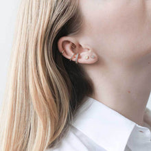 Load image into Gallery viewer, Crystal Ear Cuff Trio