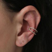 Load image into Gallery viewer, Tiny Secret Studs in Sterling Silver