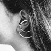 Load image into Gallery viewer, Large Illusion Hoops