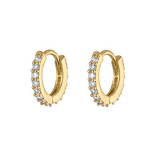 Load image into Gallery viewer, Mini Eternity and Eternity Hoop Earrings