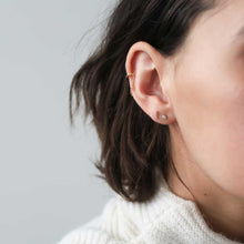 Load image into Gallery viewer, Little Bar Studs in Sterling Silver
