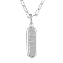 Load image into Gallery viewer, Chill Pill Charm Necklace