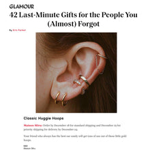 Load image into Gallery viewer, Classic Huggie Hoops