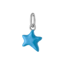 Load image into Gallery viewer, Itty Bitty Turquoise Wishing Star Charm
