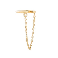 Load image into Gallery viewer, Classic Chain Ear Cuff and Tiny Trinity Studs
