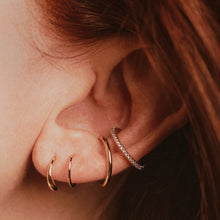 Load image into Gallery viewer, Classic Twirl Earrings in Sterling Silver
